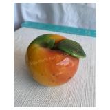 Glass paperweight 2.75', stim chipped?