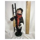 Byers Choice Caroler, chimney sweep, 11.5'H