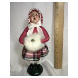 Byers Choice Caroler, traditional child, 9.5'H