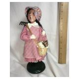 Byers Choice Caroler, Spring gardening, 9.5'H