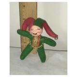 Annalee Mobilitee Doll- 1996 Jester elf pixie, 3'H