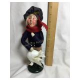 Byers Choice Caroler, Boy w/goose, 10'H