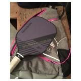 Franklin pickleball bag & Reebok RBK11MM racquet