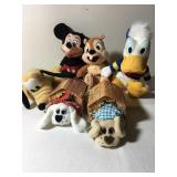 Disney characters plush, pound puppies