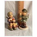 2 Goebel Hummel Easterï¿½s Comming #80 4ï¿½ & Halt