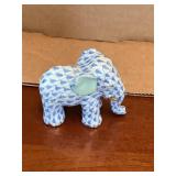 Herend Hungary elephant figurine, 2.25'W