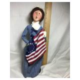 Byers Choice Caroler,  Ltd. Betsy Ross, 13'H