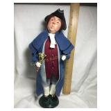 Byers Choice Caroler, Town Crier, 13'H