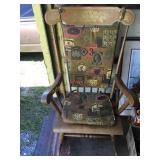 Wood rocker (NO SHIPPING)