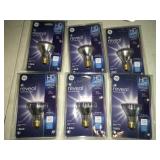 6 GE 35w indoor floodlight bulbs par20 NIP