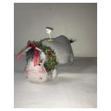 Annalee Mobilitee Doll 2010 Holiday Hippo