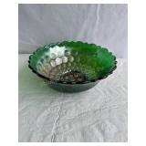 Fenton glass polkadot bow iridescent, inner