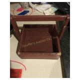 Wood berry box 13'x13ï¿½x13ï¿½ (shows wear)