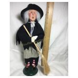 Byers Choice Caroler, the Witch of Salem, 13.5'H