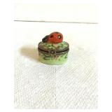 Chamart Limoges France deon main ladybug porcelain