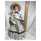 Byers Choice Caroler, Winterhur, 13'H