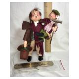 Annalee Dolls, Dickenï¿½s Bob Cratchit & Tiny Tim