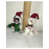 Annalee Mobilitee Dolls- 2003 snowman,