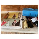 Norman Rockwell print 22' x 28ï¿½, tool/ tackle b