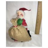 Annalee Mobilitee doll, Santa, 7.5'H