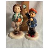 2 Goebel Hummel All Aboard #2044 signed, 4.5ï¿½ &