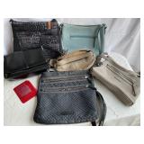 7 purses, coin purse, fanny pack, Vera, Bradley,