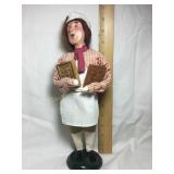Byers Choice Caroler, Williamsburg Baker, 13'H