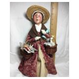 Byers Choice Caroler, Williamsburg Lady S