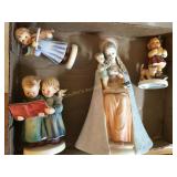 4 Goebel Hummel figurines - flower Madonna,