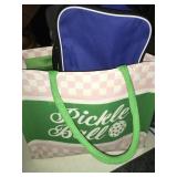 Pickleball lot - tote,carrier 3 rackets,pencil