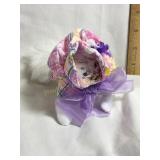 Annalee Mobilitee doll, spring bonnet kitty, 4'