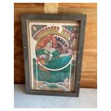 Framed print, 'The Gingerbread Man' custom art