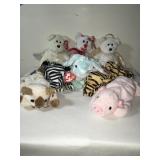8 Beanie Babies