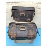 2 Ammo leather pouches, Imperial German Mauser?,