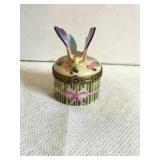 Chamart Limoges France decor main butterfly