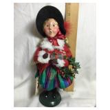 Byers Choice Caroler, Victoria w/tag, 10.5'H