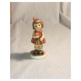 Goebel Hummel figurine - Roses are Red - signed &