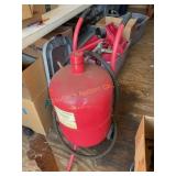 Central Pneumatic 40# Pressurized sand blaster,