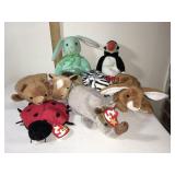8 Misc. TY Beanie Babies