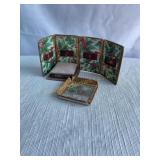 H.Milward & Sons, England,needle case w/mirrored