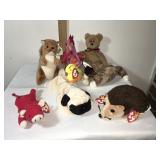 8 Misc. TY Beanie Babies