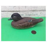 Vtg signed 'M. Ayers' wood duck, 1993, 6ï¿½L