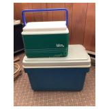 2 coolers Igloo Legend 12 & Thermos 34