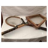2 Tennis rackets-MacGregor Speedwood &