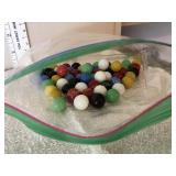 70+ misc. marbles