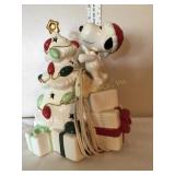Lenox Peanuts Snoopy Christmas tree light