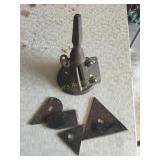 Vtg. Cast Iron dowel pointer or spoke pointer tool