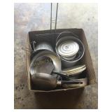 Camping cookware & plastic plates (no shipping)