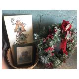 21" Light up Christmas wreath (not tested),2