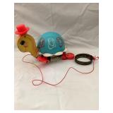 1962 Fisher Price Tip Toe Turtle, working